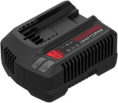 CRAFTSMAN V20 Battery Charger, LED Charging Indicator, Compatible with all CRAFTSMAN V20 Power Tool and Outdoor Tool Batteries (CMCB104) image 4