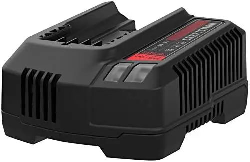 CRAFTSMAN V20 Battery Charger, LED Charging Indicator, Compatible with all CRAFTSMAN V20 Power Tool and Outdoor Tool Batteries (CMCB104) image 6