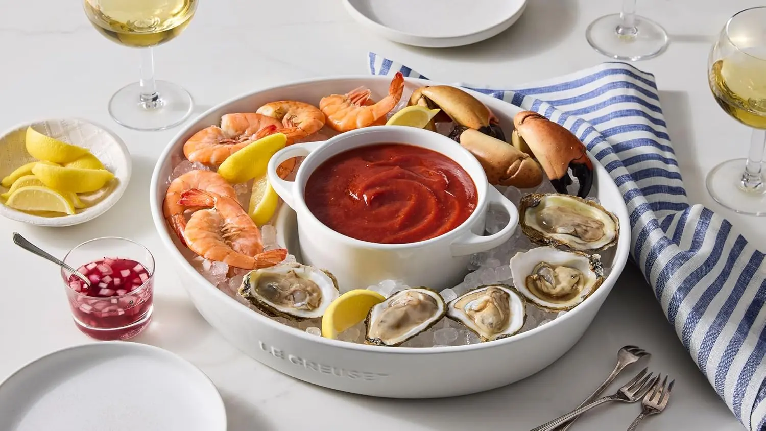 Le Creuset Stoneware Mini Round Cocotte, 24 oz., Shallot image 5
