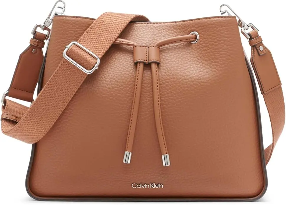 Calvin Klein Fay Drawstring Adjustable Hobo image 1