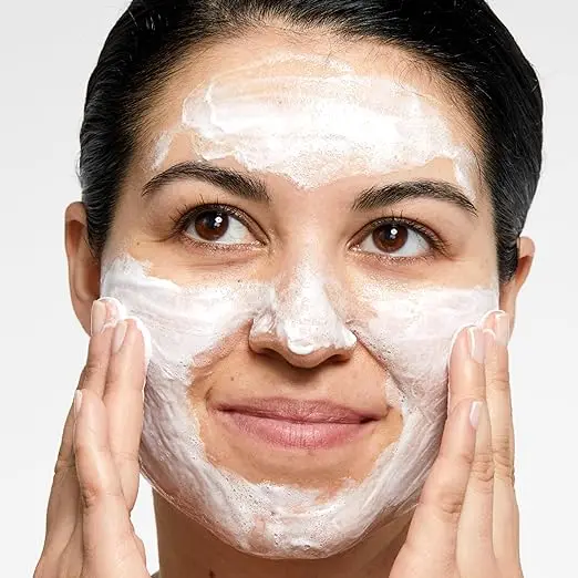 Clinique All About Clean Rinse-Off Foaming Face Wash | Face Cleanser With Hyaluronic Acid + Glycerin For Oily Skin Types | Dissolves Makeup + Sunscreen image 4