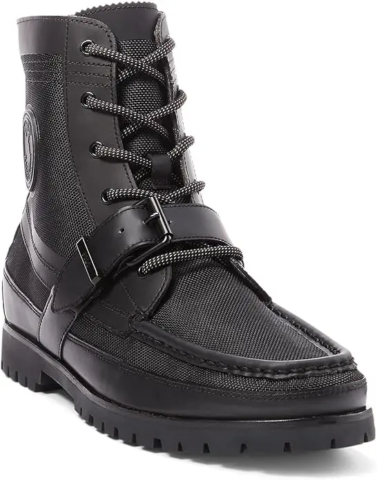 POLO RALPH LAUREN mens Ranger Mid Suede & Faux-shearling Boot image 2