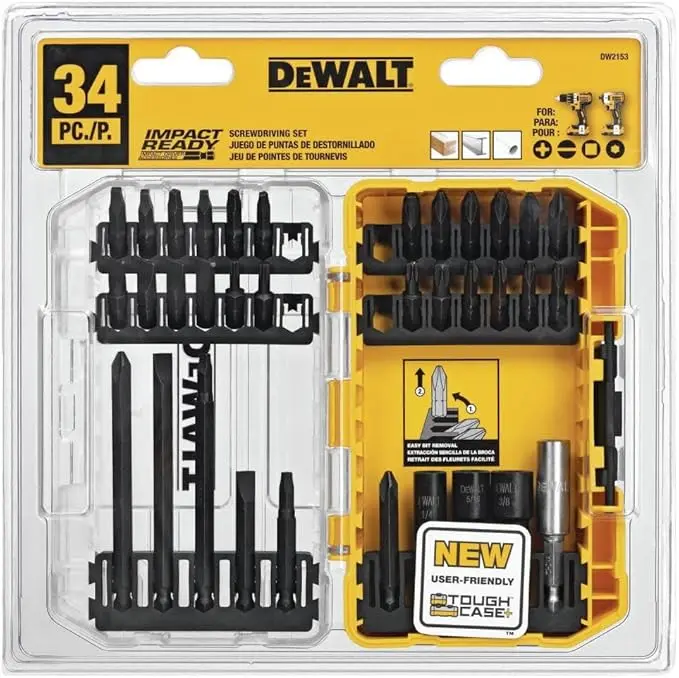 DEWALT Impact Driver, Screwdriver Bit Set, 34-Piece (DW2153) image 4