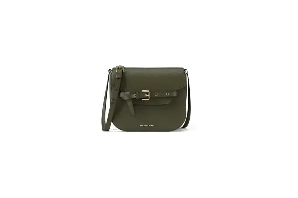 Michael Kors Emilia Small Saddle Crossbody Bag image
