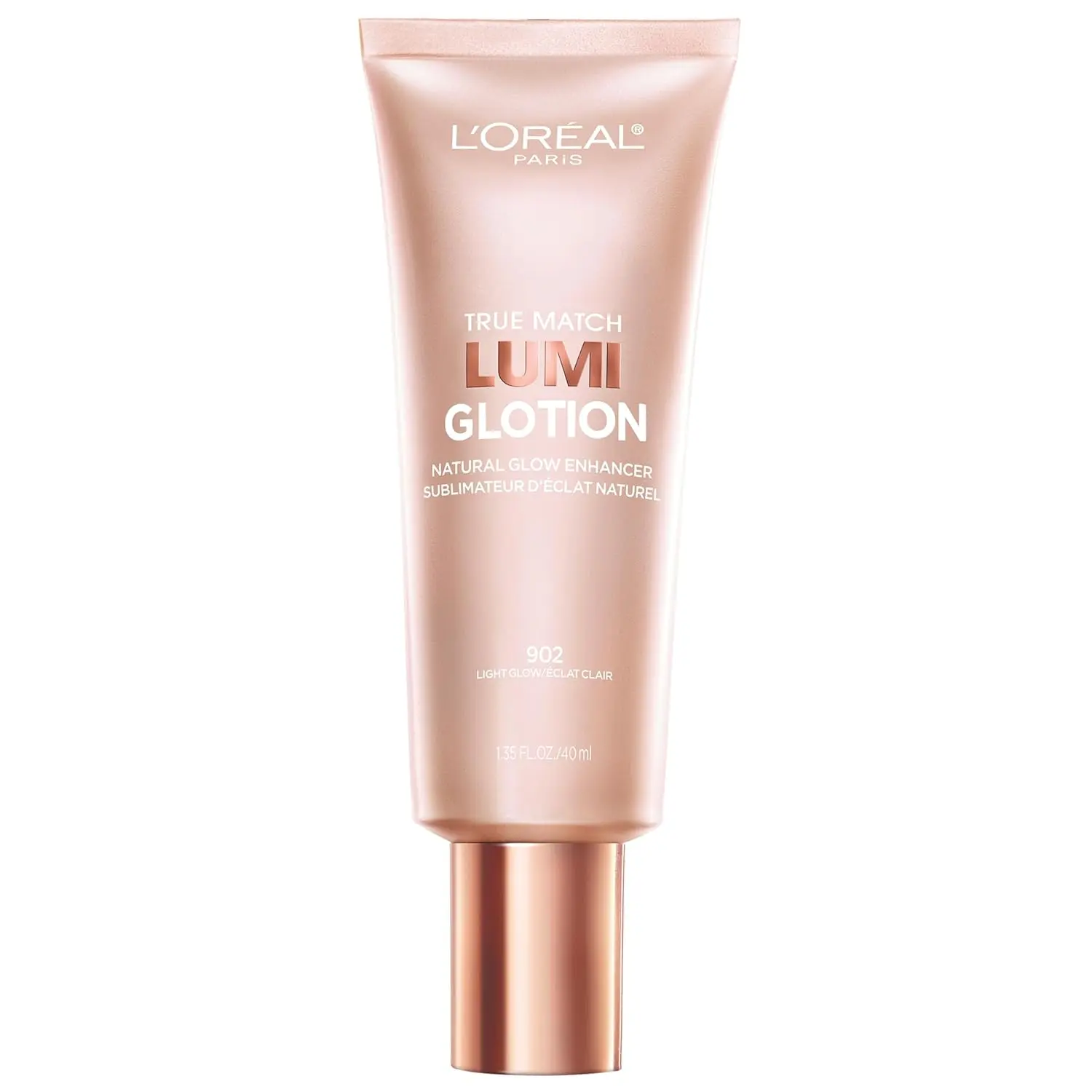 L'Oreal Paris Makeup True Match Lumi Glotion, Natural Glow Enhancer, Illuminator Highlighter, Bronzing Drops For a Sun-Kissed Glow, 902 Light image 1