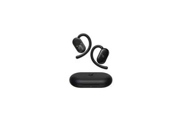 Soundcore V20i by Anker Open-Ear Headphones, Adjustable Ear Hooks, Ultra-Comfort, Snug Fit, Powerful Sound, Clear Calls, IP55, 36H Playtime, Bluetooth 5.4 Wireless Earbuds, Multipoint Connection image