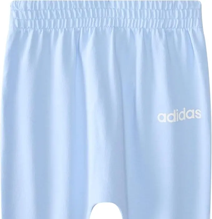Adidas baby-boys 3-piece Linear Logo Bodyshirt & Pant Set image 2