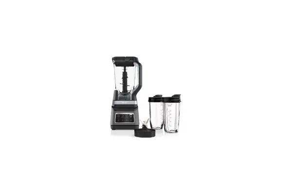 Ninja BN751 Professional Plus DUO Blender, 1400 Peak Watts, 3 Auto-IQ Programs for Smoothies, Frozen Drinks & Nutrient Extractions, 72-oz. Total Crushing Pitcher & (2) 24 oz. To-Go Cups, Black image