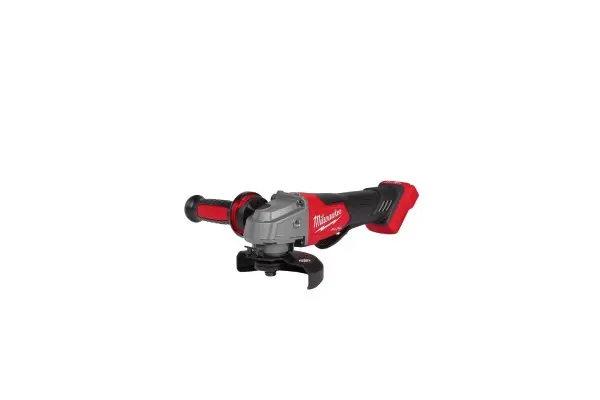 Milwaukee 2880-20 M18 FUEL Brushless Lithium-Ion 4-1/2 in. / 5 in. Cordless Small Angle Grinder with No-Lock Paddle Switch (Tool Only) image