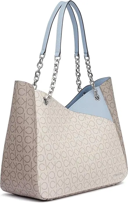 Calvin Klein womens Calvin Klein Zoe Chain Tote image 5