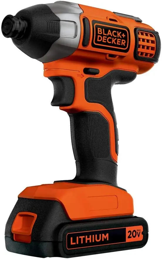BLACK+DECKER 20V MAX* POWERCONNECT 1/4 in. Cordless Impact Driver Kit (BDCI20C) image 1