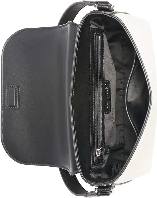 Calvin Klein womens Millie 2 in 1 Flap Shoulder Bag & Crossbody image 4