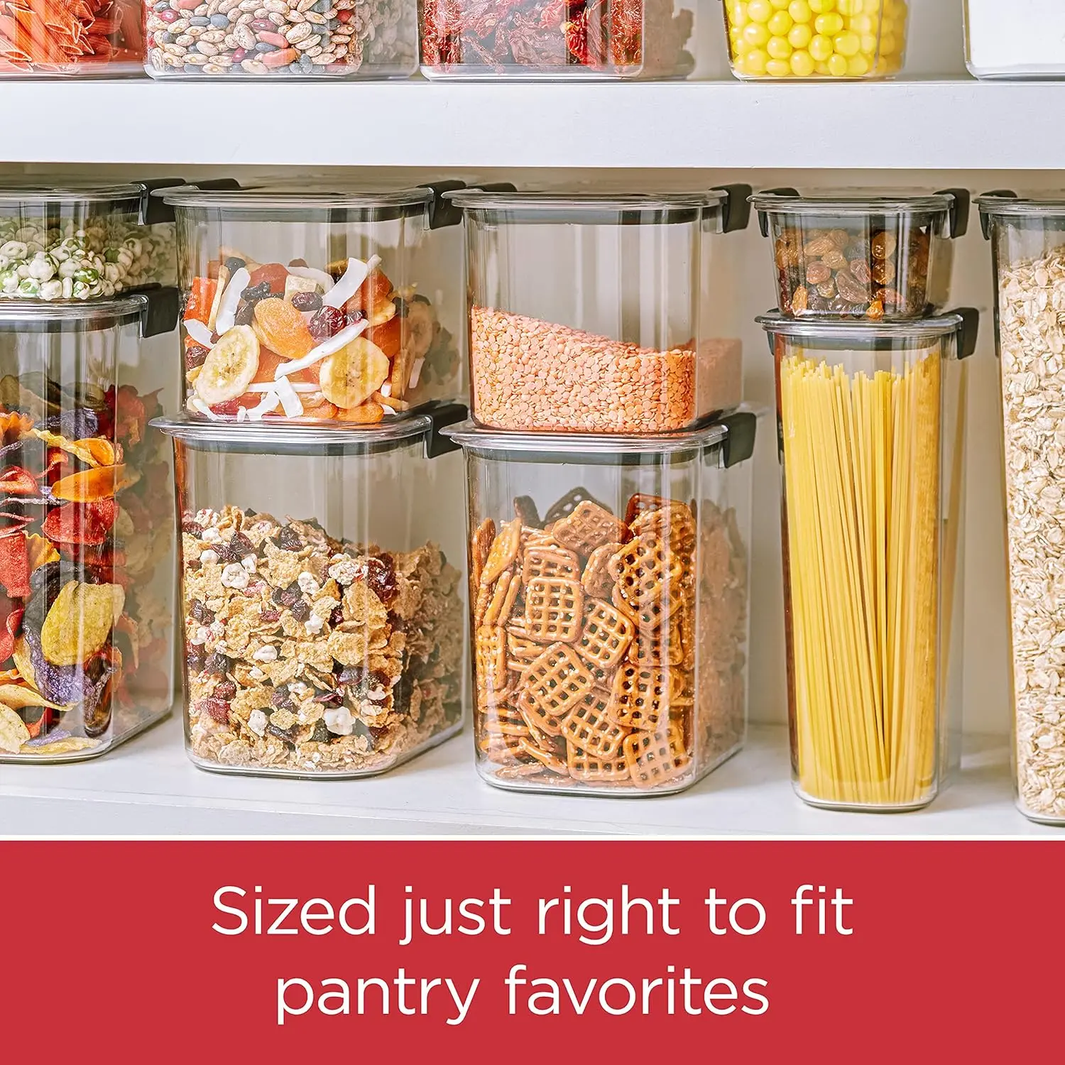 Rubbermaid Brilliance Pantry Airtight Food Storage Container, BPA-Free 7.8 Cup, Ideal for Brown Sugar - Efficient, Leak-Proof and Dishwasher-safe image 3