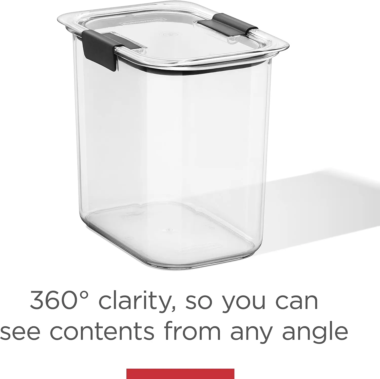 Rubbermaid Brilliance Pantry Airtight Food Storage Container, BPA-Free 7.8 Cup, Ideal for Brown Sugar - Efficient, Leak-Proof and Dishwasher-safe image 6