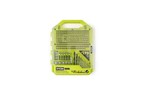 RYOBI 200 Piece Drill and Impact Drive Set image