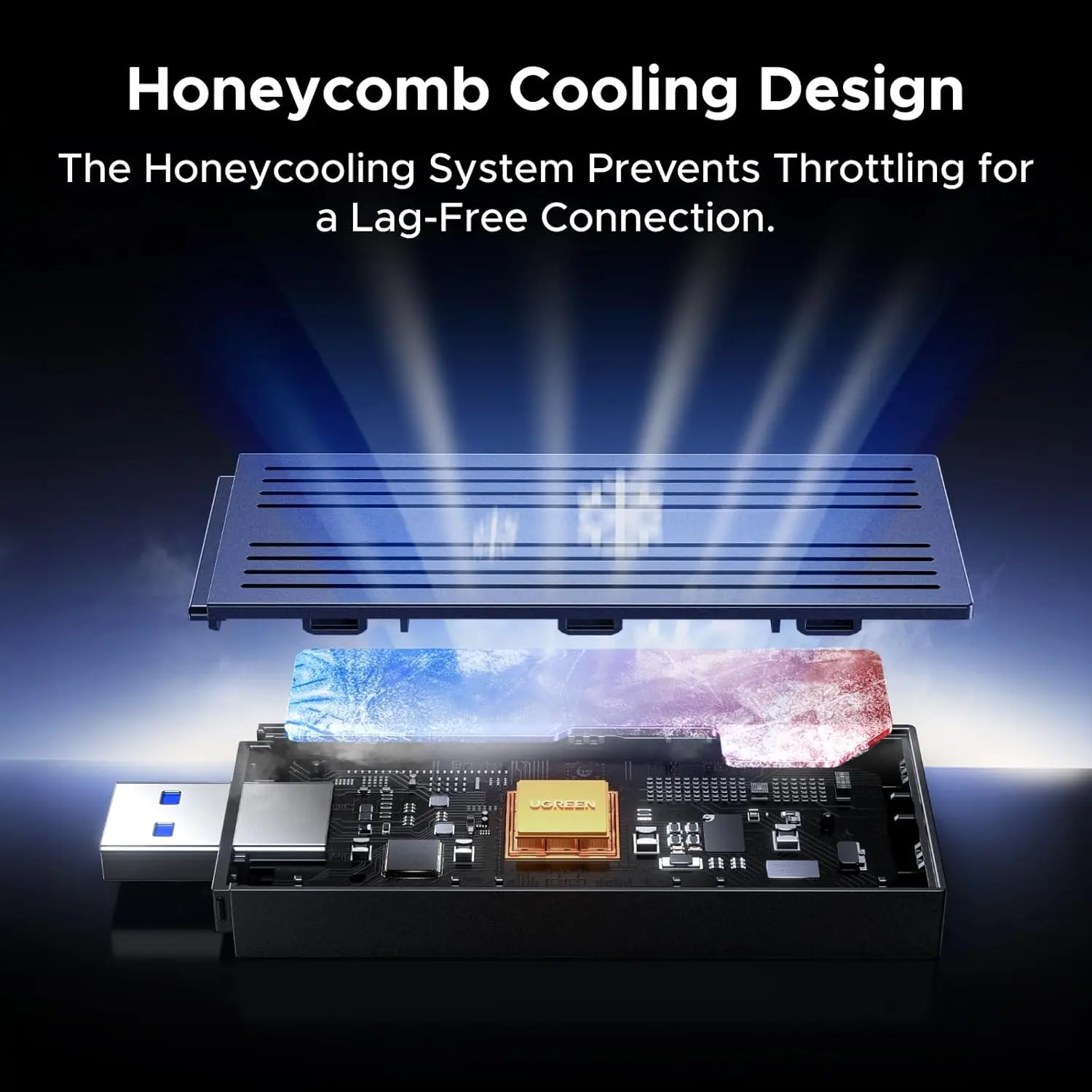 UGREEN AX1800 WiFi Adapter for Desktop PC, USB WiFi 6 Dongle with 5GHz/2.4GHz Dual Band, WAP3-SAE, Only Compatible with Windows 10/11 image 7