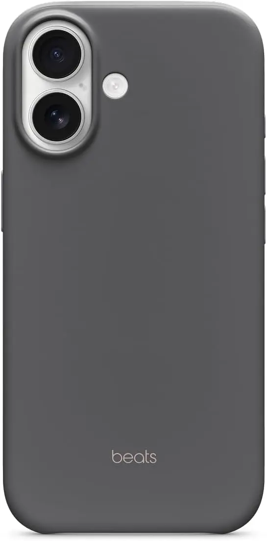 Beats iPhone 17 Case with MagSafe & Camera Control, Matte Finish, Microfiber Lining – Granite Gray image 1