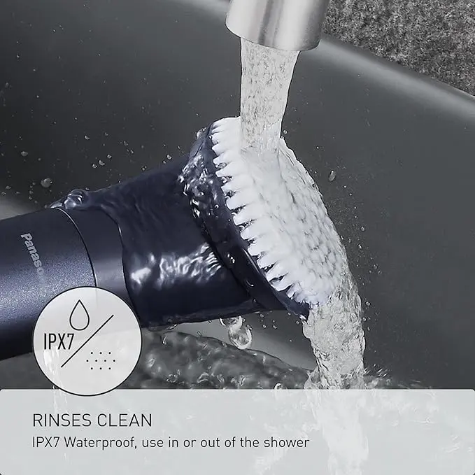 Panasonic MultiShape Facial Brush Head Attachment Kit, Includes 3 Brushes for Facial Exfoliation, Beard Cleansing, and Pore Cleansing, Add to MultiShape Grooming System - ER-CFB1-A image 7