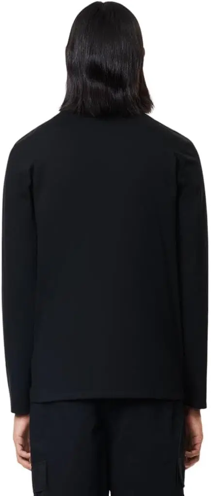 Lacoste Men's Long Sleeve Lightweight Cotton Pima V-Neck T-Shirt image 4