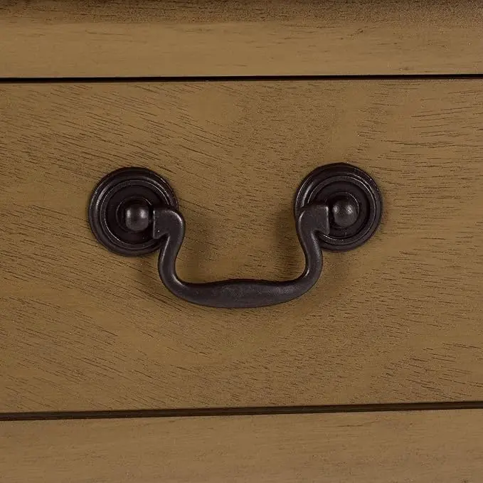 SAFAVIEH Home Collection - Athena Desert Brown Console Table with 2 Drawers and 1 Shelf, Farmhouse Accent Entryway Table (CNS5702F) image 7